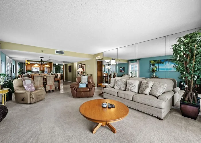 Gulf-front 2br Corner In Indian Rocks 9th Floor Heated Pool Tennis Courts *
