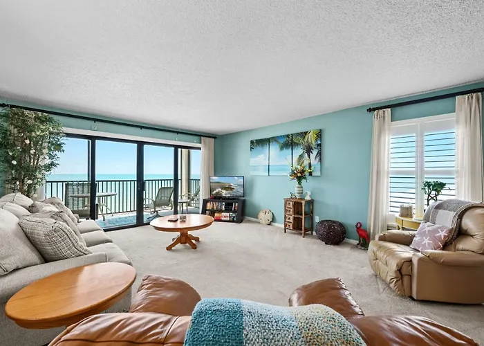 Gulf-front 2br Corner In Indian Rocks 9th Floor Heated Pool Tennis Courts Holiday home Clearwater Beach