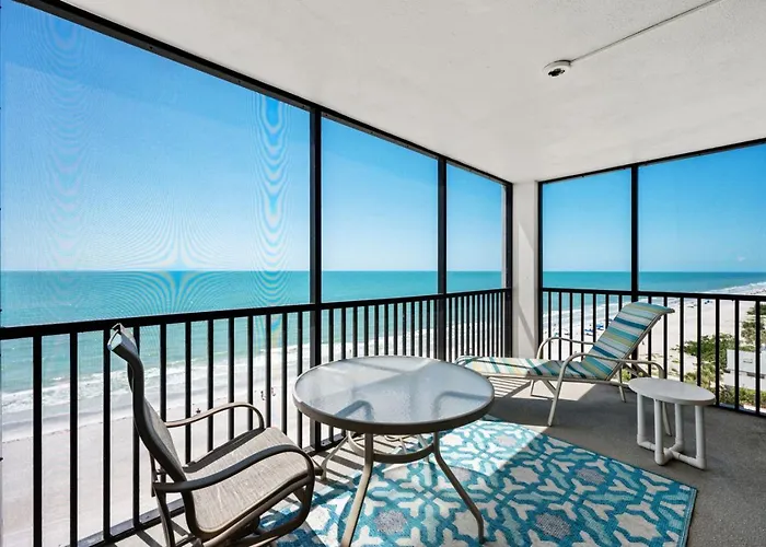 Gulf-front 2br Corner In Indian Rocks 9th Floor Heated Pool Tennis Courts Clearwater Beach
