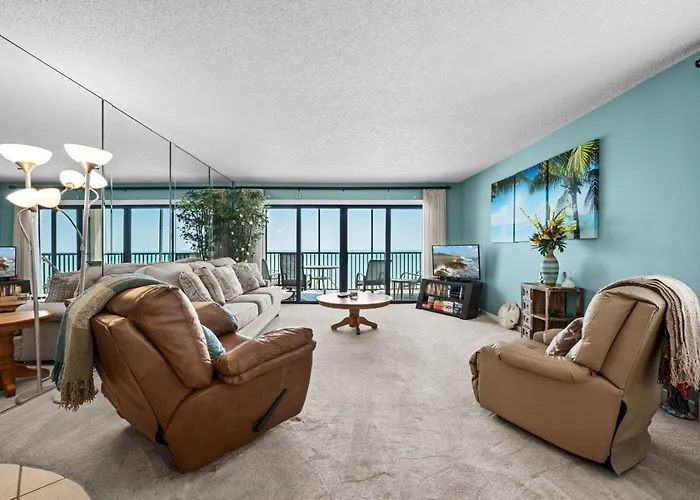 Gulf-front 2br Corner In Indian Rocks 9th Floor Heated Pool Tennis Courts *
