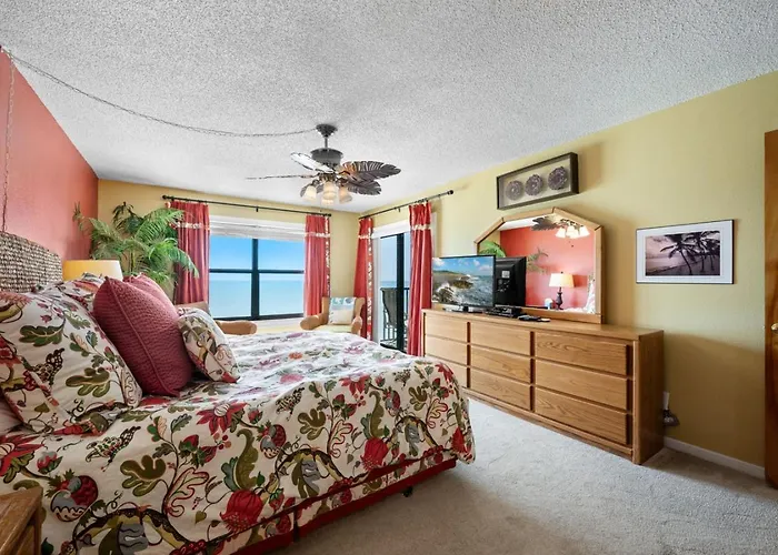 Gulf-front 2br Corner In Indian Rocks 9th Floor Heated Pool Tennis Courts *